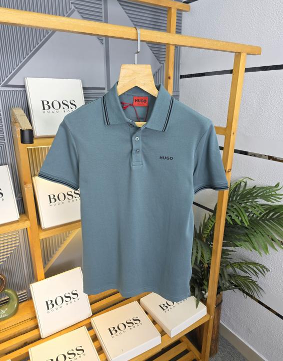 First copy hugo Polo Tshirt Green K14-GR
